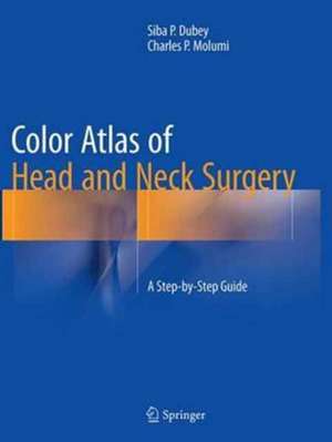 Color Atlas of Head and Neck Surgery: A Step-by-Step Guide de Siba P. Dubey