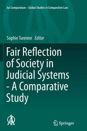 Fair Reflection of Society in Judicial Systems - A Comparative Study de Sophie Turenne