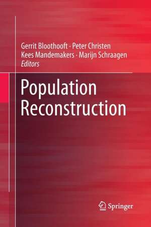 Population Reconstruction de Gerrit Bloothooft