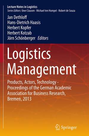Logistics Management de Jan Dethloff