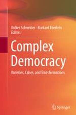 Complex Democracy de Volker Schneider