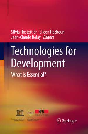 Technologies for Development de Silvia Hostettler
