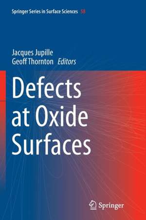 Defects at Oxide Surfaces de Jacques Jupille