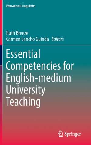 Essential Competencies for English-medium University Teaching de Ruth Breeze