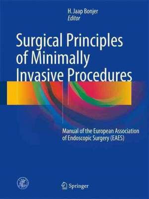 Surgical Principles of Minimally Invasive Procedures: Manual of the European Association of Endoscopic Surgery (EAES) de H. Jaap Bonjer