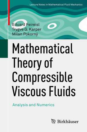 Mathematical Theory of Compressible Viscous Fluids: Analysis and Numerics de Eduard Feireisl