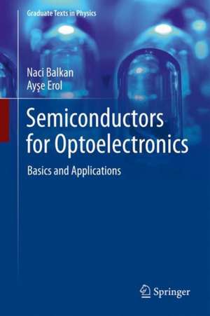 Semiconductors for Optoelectronics: Basics and Applications de Naci Balkan