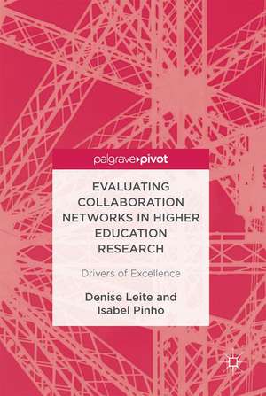 Evaluating Collaboration Networks in Higher Education Research: Drivers of Excellence de Denise Leite