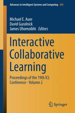Interactive Collaborative Learning de Michael E. Auer