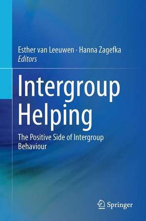 Intergroup Helping de Esther van Leeuwen