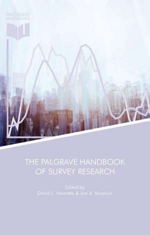 The Palgrave Handbook of Survey Research de David L. Vannette