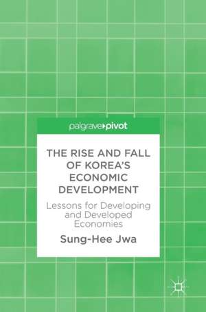 The Rise and Fall of Korea’s Economic Development: Lessons for Developing and Developed Economies de Sung-Hee Jwa