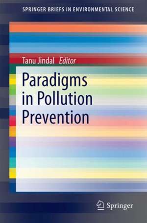 Paradigms in Pollution Prevention de Tanu Jindal