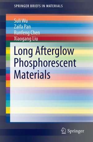 Long Afterglow Phosphorescent Materials de Suli Wu