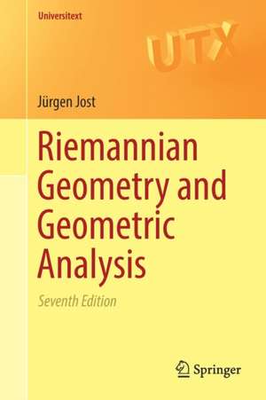 Riemannian Geometry and Geometric Analysis de Jürgen Jost