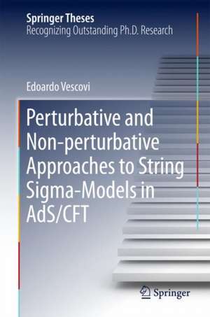 Perturbative and Non-perturbative Approaches to String Sigma-Models in AdS/CFT de Edoardo Vescovi