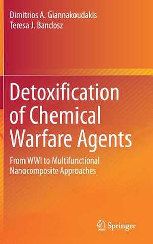 Detoxification of Chemical Warfare Agents: From WWI to Multifunctional Nanocomposite Approaches de Dimitrios A. Giannakoudakis