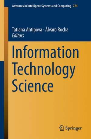 Information Technology Science de Tatiana Antipova