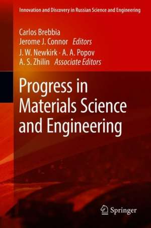 Progress in Materials Science and Engineering de Carlos Brebbia