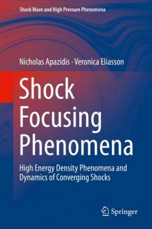 Shock Focusing Phenomena: High Energy Density Phenomena and Dynamics of Converging Shocks de Nicholas Apazidis