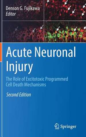 Acute Neuronal Injury: The Role of Excitotoxic Programmed Cell Death Mechanisms de Denson G. Fujikawa