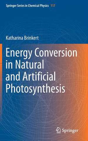 Energy Conversion in Natural and Artificial Photosynthesis de Katharina Brinkert