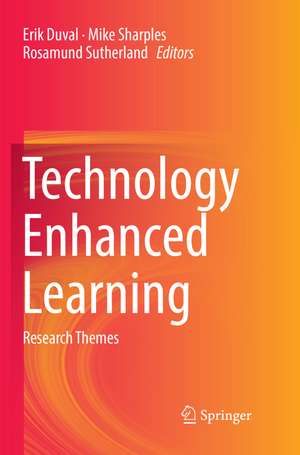 Technology Enhanced Learning de Erik Duval
