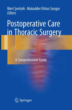 Postoperative Care in Thoracic Surgery: A Comprehensive Guide de Mert Şentürk