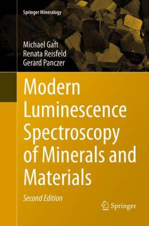 Modern Luminescence Spectroscopy of Minerals and Materials de Michael Gaft