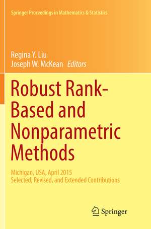 Robust Rank-Based and Nonparametric Methods de Regina Y. Liu