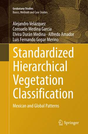 Standardized Hierarchical Vegetation Classification de Alejandro Velázquez