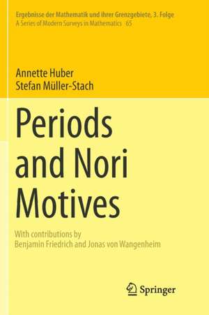 Periods and Nori Motives de Annette Huber