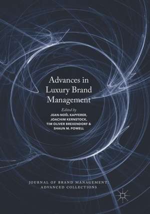 Advances in Luxury Brand Management de Jean-Noël Kapferer