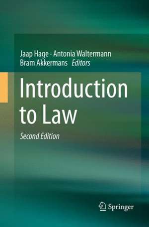 Introduction to Law de Jaap Hage