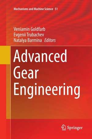 Advanced Gear Engineering de Veniamin Goldfarb