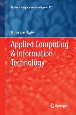 Applied Computing & Information Technology de Roger Lee