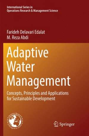 Adaptive Water Management de Farideh Delavari Edalat