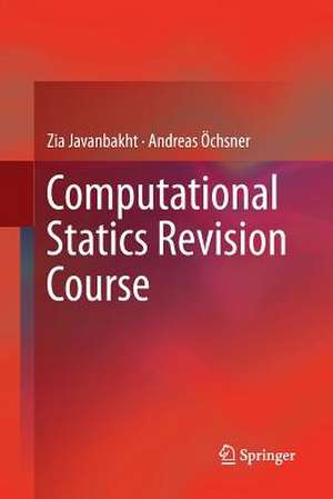 Computational Statics Revision Course de Zia Javanbakht