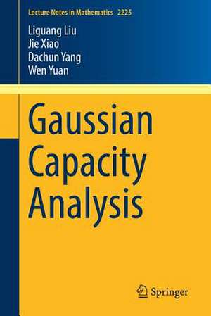 Gaussian Capacity Analysis de Liguang Liu