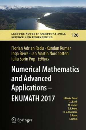 Numerical Mathematics and Advanced Applications ENUMATH 2017 de Florin Adrian Radu