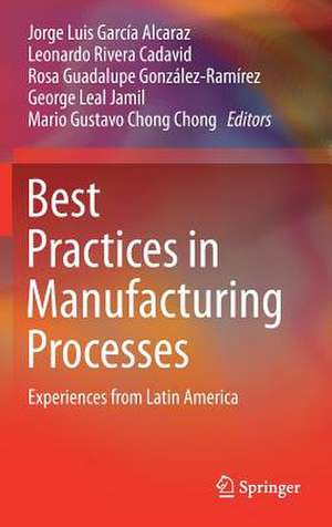 Best Practices in Manufacturing Processes: Experiences from Latin America de Jorge Luis García Alcaraz