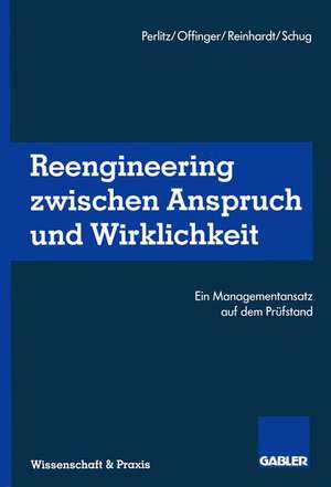 Reengineering Zwischen Anspruch und Wirklichkeit: Ein Managementansatz auf dem Prüfstand de Manfred Perlitz