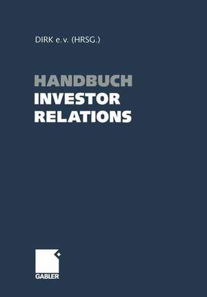 Handbuch Investor Relations de Roland Könen