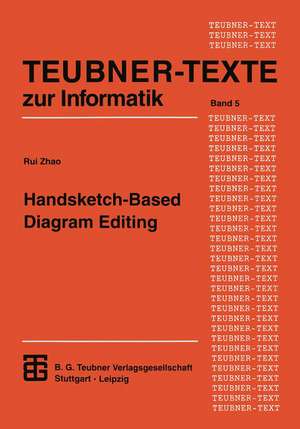 Handsketch-Based Diagram Editing de Rui Zhao