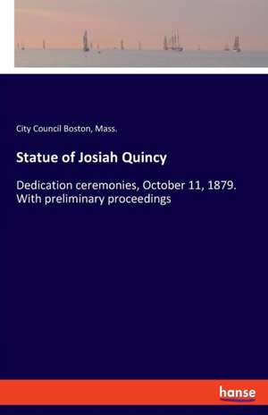 Statue of Josiah Quincy de Mass. Boston