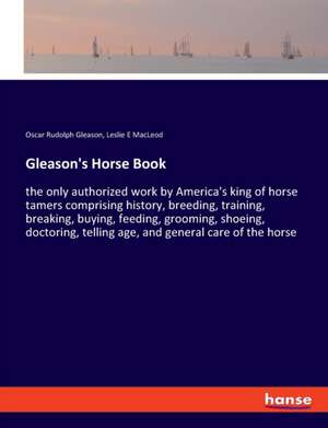 Gleason's Horse Book de Oscar Rudolph Gleason