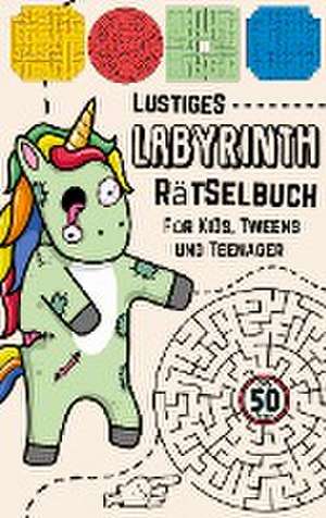 Lustige Labyrinthe Rätselbuch für Kids Spaß und Herausforderung für Kinder ab 9 Beschäftigungsbuch für Jungen Aktivitätsbuch für Kinder, Jugendliche, Teenager de Cake Navarro Kids