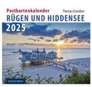 Postkartenkalender Rügen und Hiddensee 2025 de Thomas Grundner