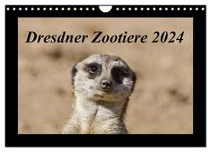 Dresdner Zootiere 2024 (Wandkalender 2024 DIN A4 quer), CALVENDO Monatskalender de Michael Weirauch