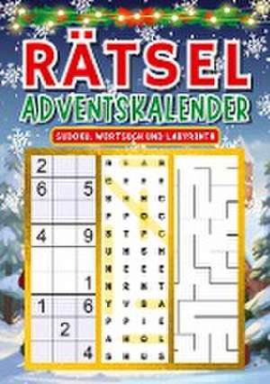 Rätsel Adventskalender 2023 de Isamrätsel Verlag